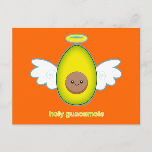Heiliger Guacamole Postkarte (Vorderseite)