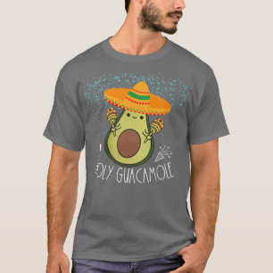 Heiliger Guacamole Pun Meican Fiesta Avocado Salad T-Shirt
