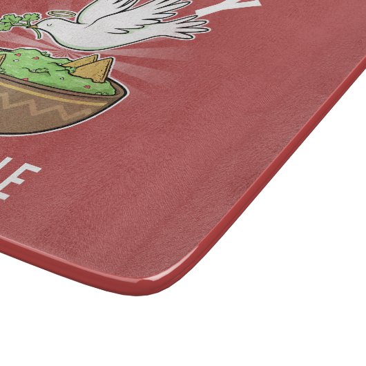 Heiliger Guacamole Schneidebrett (Ecke)