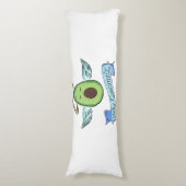 Heiliger Guacamole Seitenschläferkissen (Vorderseite Vertikal)
