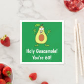 Heiliger Guacamole Sie sind 60 Funny Avocado Napki Serviette (Beispiel)