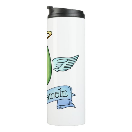 Heiliger Guacamole Thermosbecher (Nach rechts gedreht)