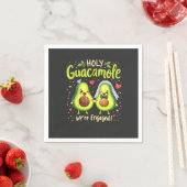 Heiliger Guacamole Wir sind Verlobte Paarbride Serviette (Beispiel)