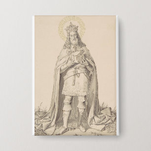 Heiliger Heinrich II. der Heilige Römische Kaiser Button