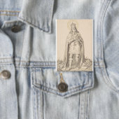 Heiliger Heinrich II. der Heilige Römische Kaiser Button (Insitu)