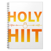 Heiliger Hieb - Hiit Workout, Interval Training Notizblock (Vorderseite)