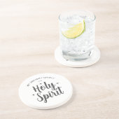 Heiliger Holiday Spirit Religiöse Christliche Weih Getränkeuntersetzer (Seite)