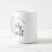 Heiliger Holiday Spirit Religiöse Weihnachten Kaffeetasse (Vorderseite Links)
