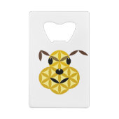 Heiliger Hund - Hund des Lebens 01. Geldbeutel Flaschenöffner (Rückseite)