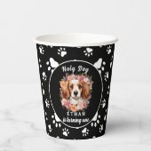 Heiliger Hund, ich bin einer | Hunde Mädchen 1. Ge Pappbecher (Rückseite)