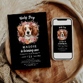 Heiliger Hund, ich bin einer! Hunde Mädchen 1. Geb Einladung