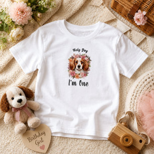 Heiliger Hund, ich bin Eins! Hunde-Mädchen 1. Ge Kleinkind T-shirt
