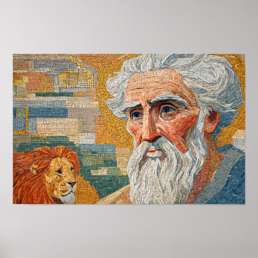 Heiliger Ignatius von Antioch Poster (Vorne)