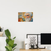 Heiliger Ignatius von Antioch Poster (Heimbüro)