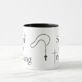 Heiliger in Ausbildung Tasse (Zentrum)