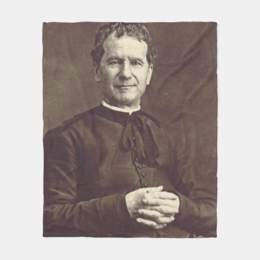 Heiliger Johannes Bosco Priester und Beichtvater Fleecedecke (Vorderseite)