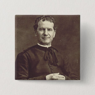 Heiliger Johannes Bosco Priester und Bekenner Button