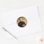 Heiliger Johannes Bosco Runder Aufkleber (Umschlag)