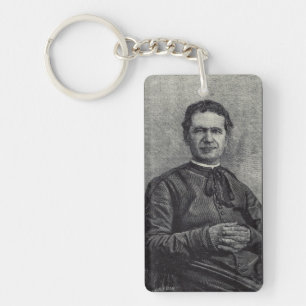 Heiliger Johannes Bosco Schutzpatron der Jugend Ka Schlüsselanhänger