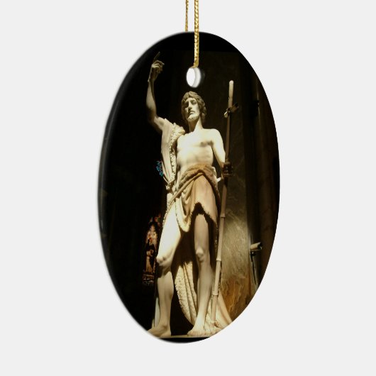 Heiliger Johannes der Täufer Keramikornament (Rechts)