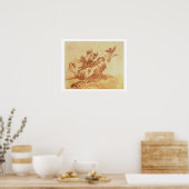 Heiliger Joseph, der das Christkind bewundert (Sti Poster (Küche)