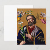 Heiliger Joseph Guardian der Heiligen Familie (Vorne/Hinten)