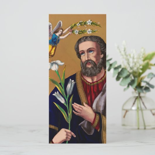 Heiliger Joseph Guardian der Heiligen Familie (Stehend Vorderseite)