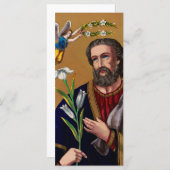 Heiliger Joseph Guardian der Heiligen Familie (Vorne/Hinten)