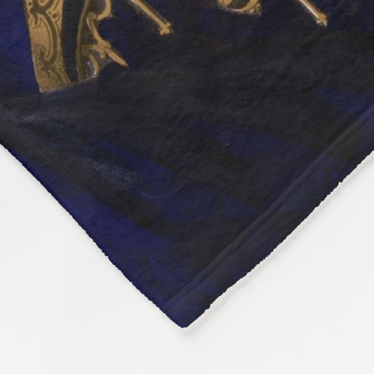 Heiliger Joseph Guardian der Heiligen Familie Fleecedecke (Ecke)