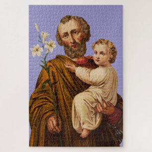 Heiliger Joseph Guardian der Heiligen Familie Puzzle
