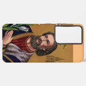 Heiliger Joseph Guardian der Heiligen Familie Samsung Galaxy Hülle (Linke Seite)