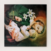 Heiliger Joseph, Hüter Jesu Puzzle (Horizontal)