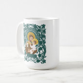 Heiliger Joseph und Kind Jesus Tasse (Vorderseite Links)