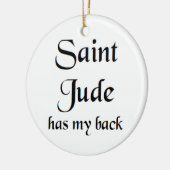 heiliger Judas Keramik Ornament (Links)