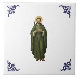 Heiliger Judas Thaddäus St. Jude Fliese
