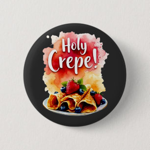 Heiliger Kreuz! - Funny Berry Print Design für Ber Button