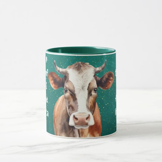 Heiliger Kuh Becher Bauernhof-Tier-Design Tasse (Zentrum)