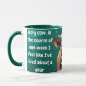Heiliger Kuh Becher Bauernhof-Tier-Design Tasse (Links)