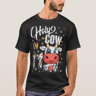 Heiliger Kuh Ich bin Elf 11 Jahre alte Kuh Farm Th T-Shirt