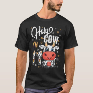 Heiliger Kuh Ich bin Elf 11 Jahre alte Kuh Farm Th T-Shirt