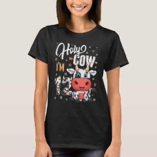 Heiliger Kuh Ich bin Zwölf 12 Jahre alte Kuh Bauer T-Shirt