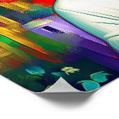 Heiliger Kyril von Jerusalem Poster (Ecke)