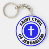 Heiliger Kyril von Jerusalem Schlüsselanhänger (Vorne)
