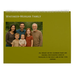 Heiliger Land Bibel Szenen Christlicher Familienka Kalender