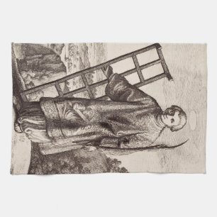 Heiliger Laurentius Schutzpatron Archiv Geschirrtuch