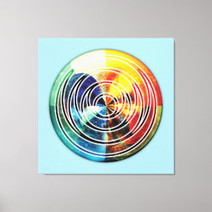 Heiliger Leinwand-Druck Geometriemandala-8 Leinwanddruck