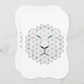 Heiliger Löwe, B01BW. Einladung (Vorne/Hinten)