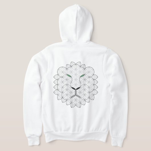 Heiliger Löwe, B01BW. Hoodie (AblageHinten)