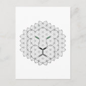 Heiliger Löwe, B051/BW. Postkarte (Vorderseite)