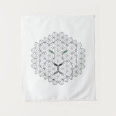 Heiliger Löwe, B051/BW. Wandteppich (Vorderseite)